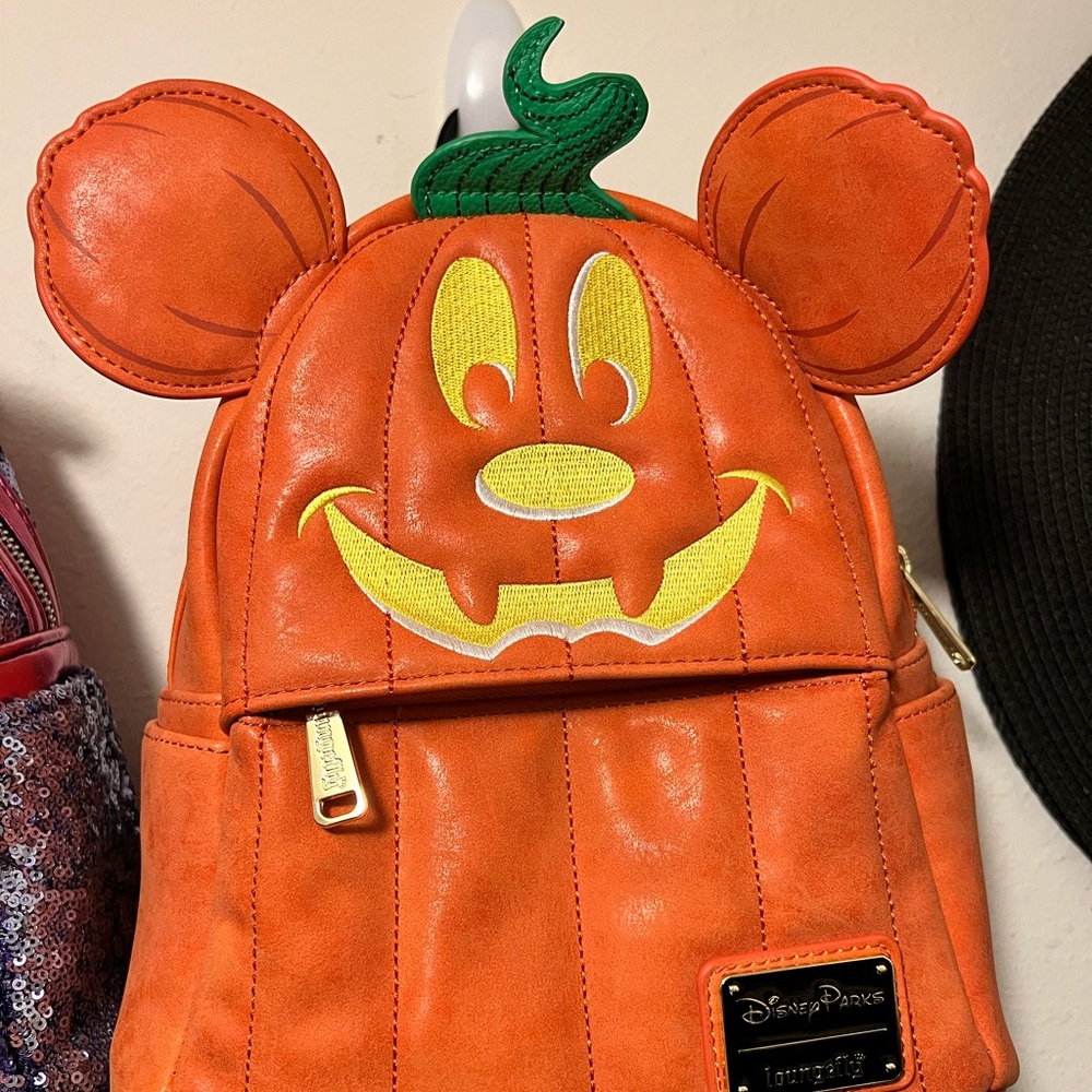 Disney Parks Pumpkin Loungefly